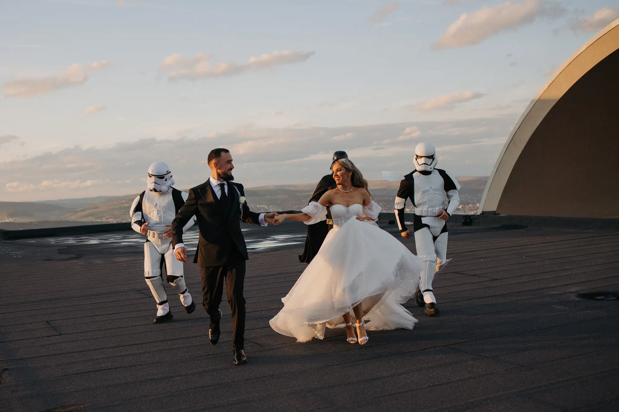 Nuntă Cluj Napoca în Stil Star Wars – Un Vis Devenit Realitate